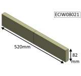 ECIW08021 Parkray Lower Rear Brick  |  Aspect 8 (Boiler)